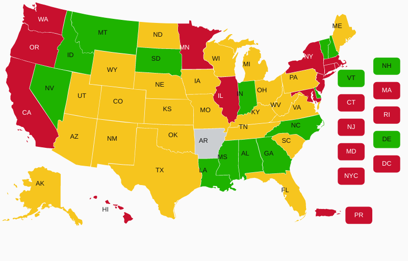 Arkansas Concealed Carry Gun Laws: CCW & Reciprocity Map | USCCA 2021-10-21
