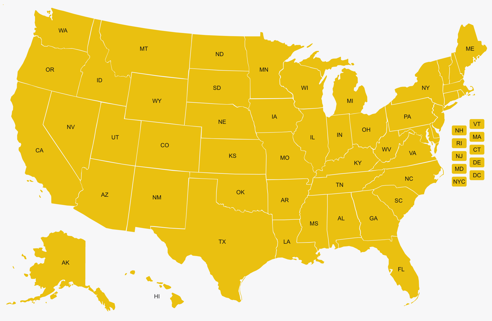 USCCA Concealed Carry Reciprocity Map & U.S. Gun Laws USCCA